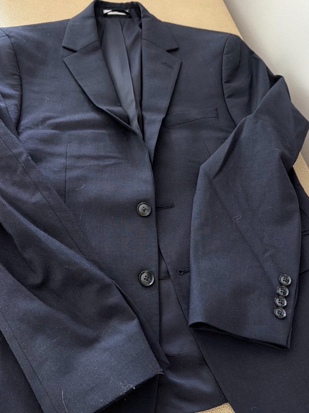Bar III Men's Dark Navy Two-Button Blazer